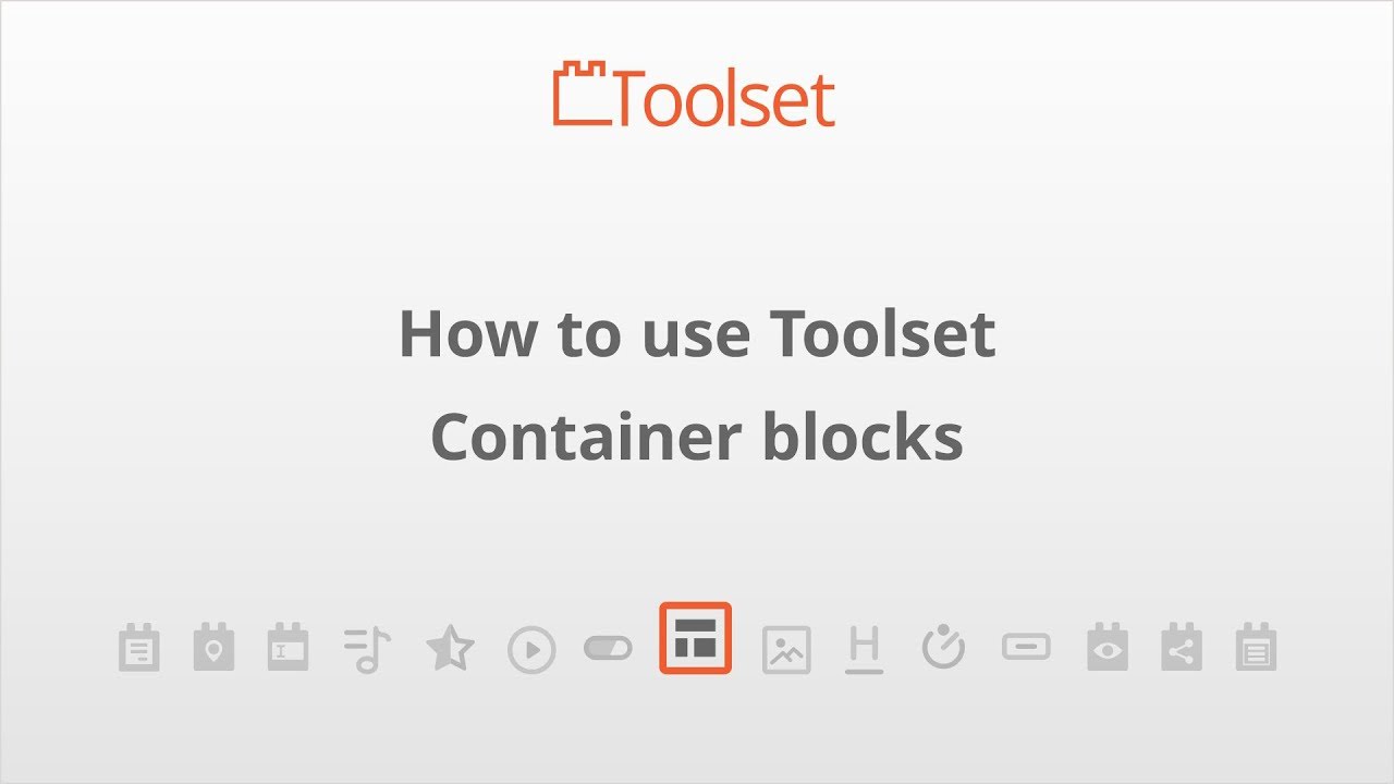 Styling multiple elements using Toolset Container blocks