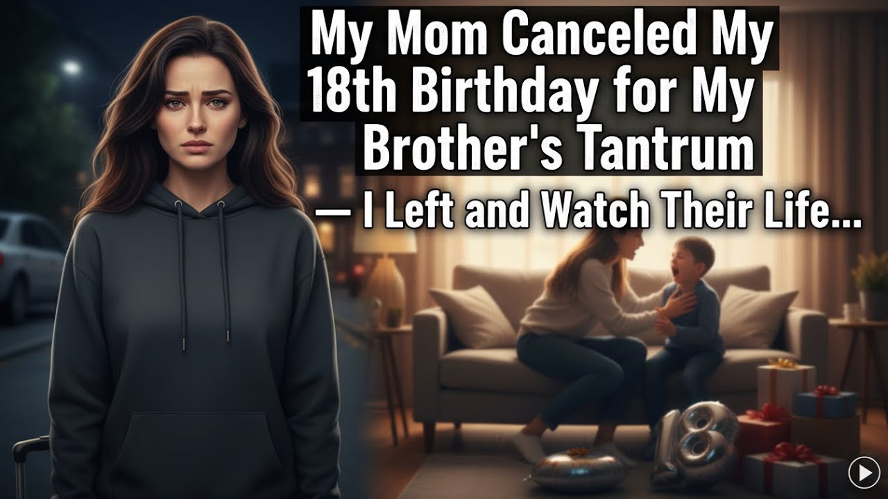 My Mom Canceled My 18th Birthday for My Brother's Tantrum — I Left and Watch Their Life...