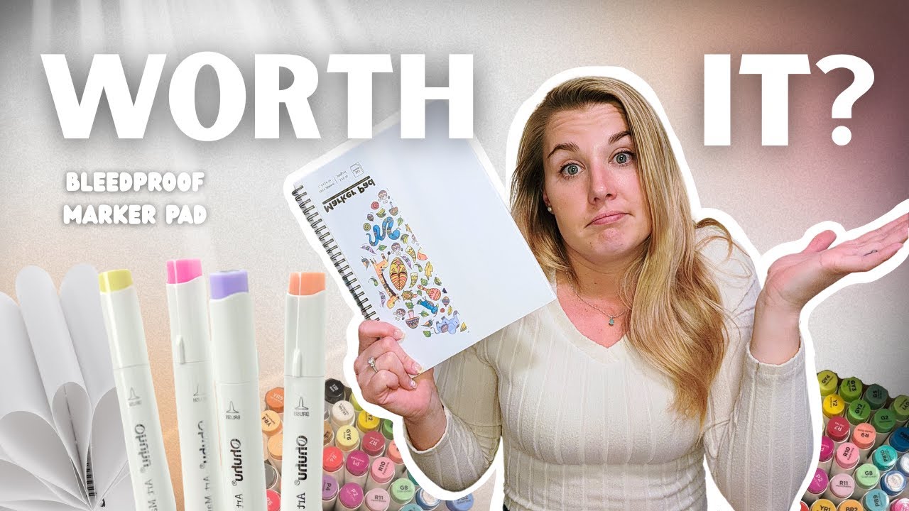 ASMR ✨️ Marker Pad Review 📔 Was it worth the hype???