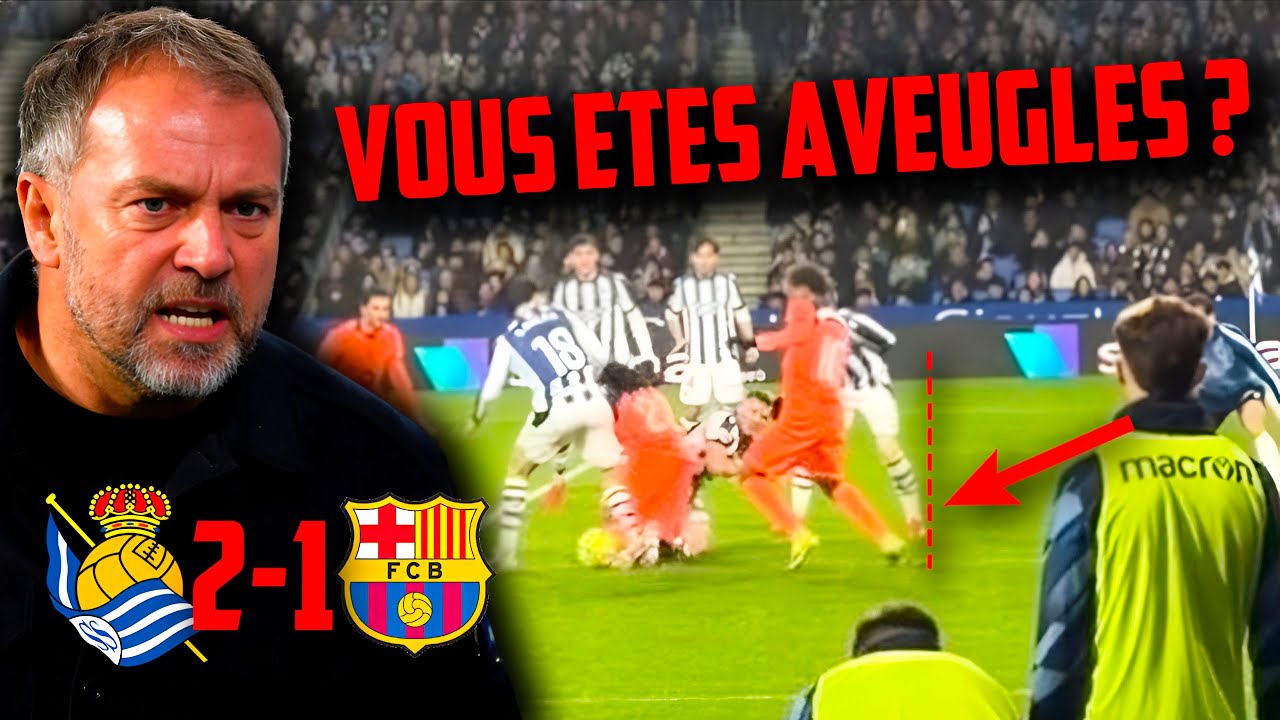 Pourquoi Hansi Flick était FURIEUX après Real Sociedad – Barcelone