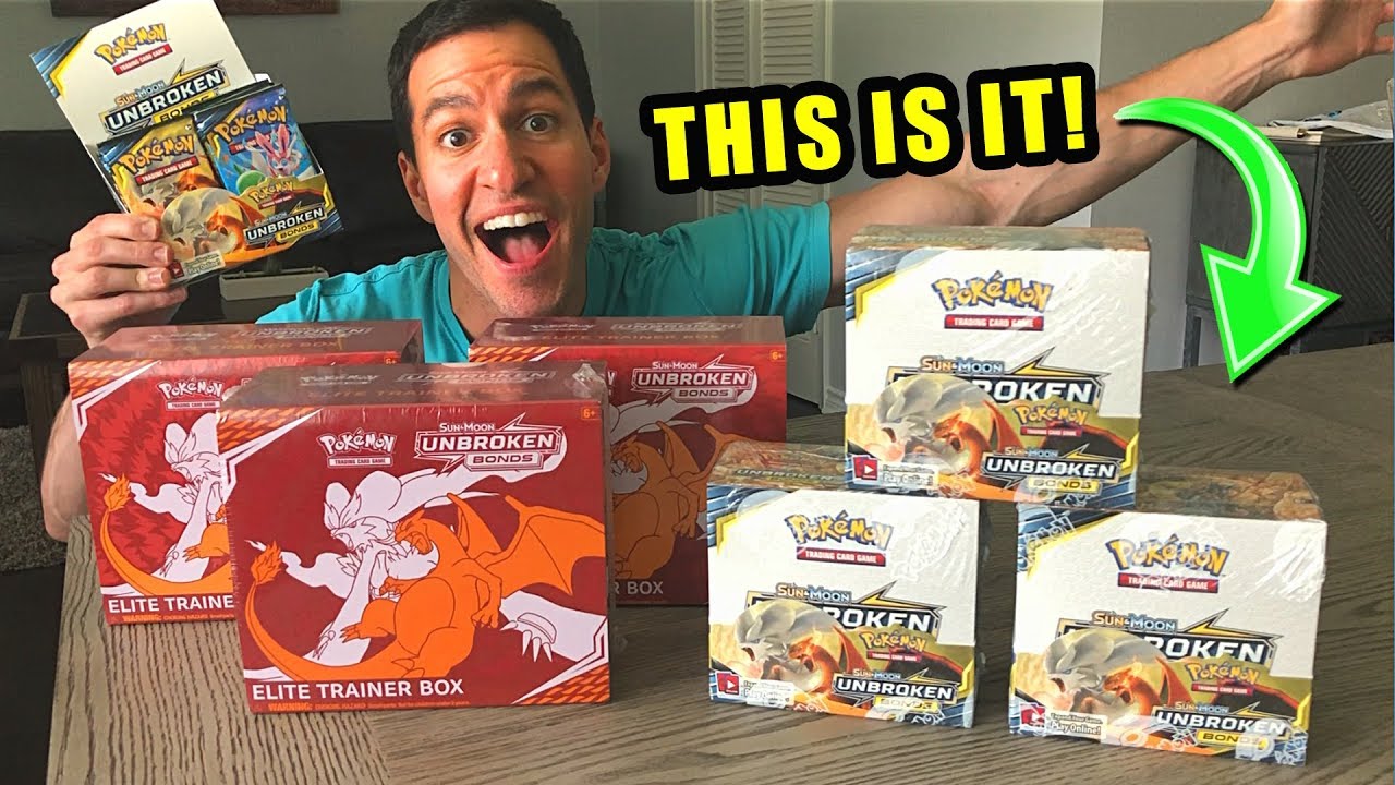 *HYPER RARE CHARIZARD WILL BE MINE!* Opening Pokemon Cards UNBROKEN BONDS Booster Boxes and Packs!