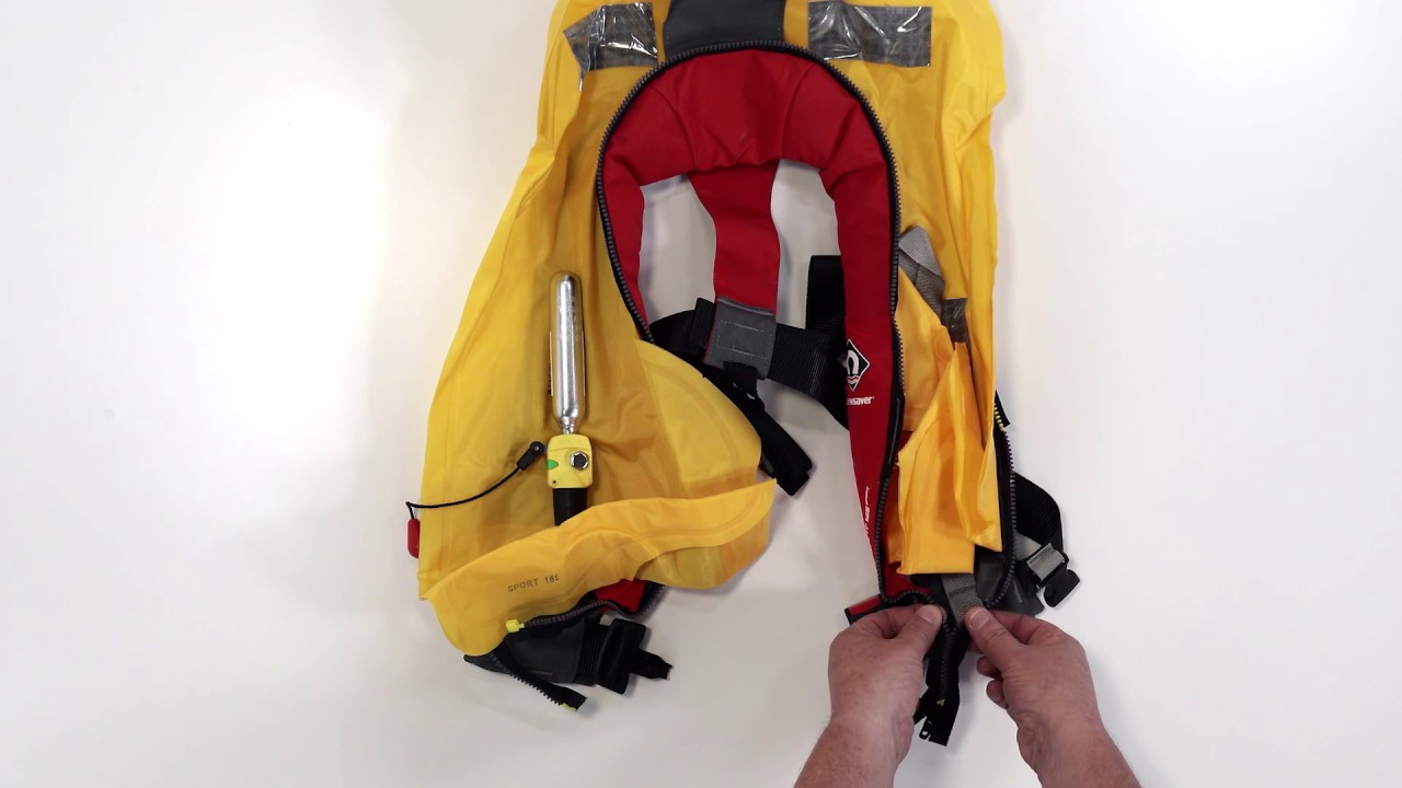 Crewsaver HOW TO -  Repack a Crewfit 165N Sport