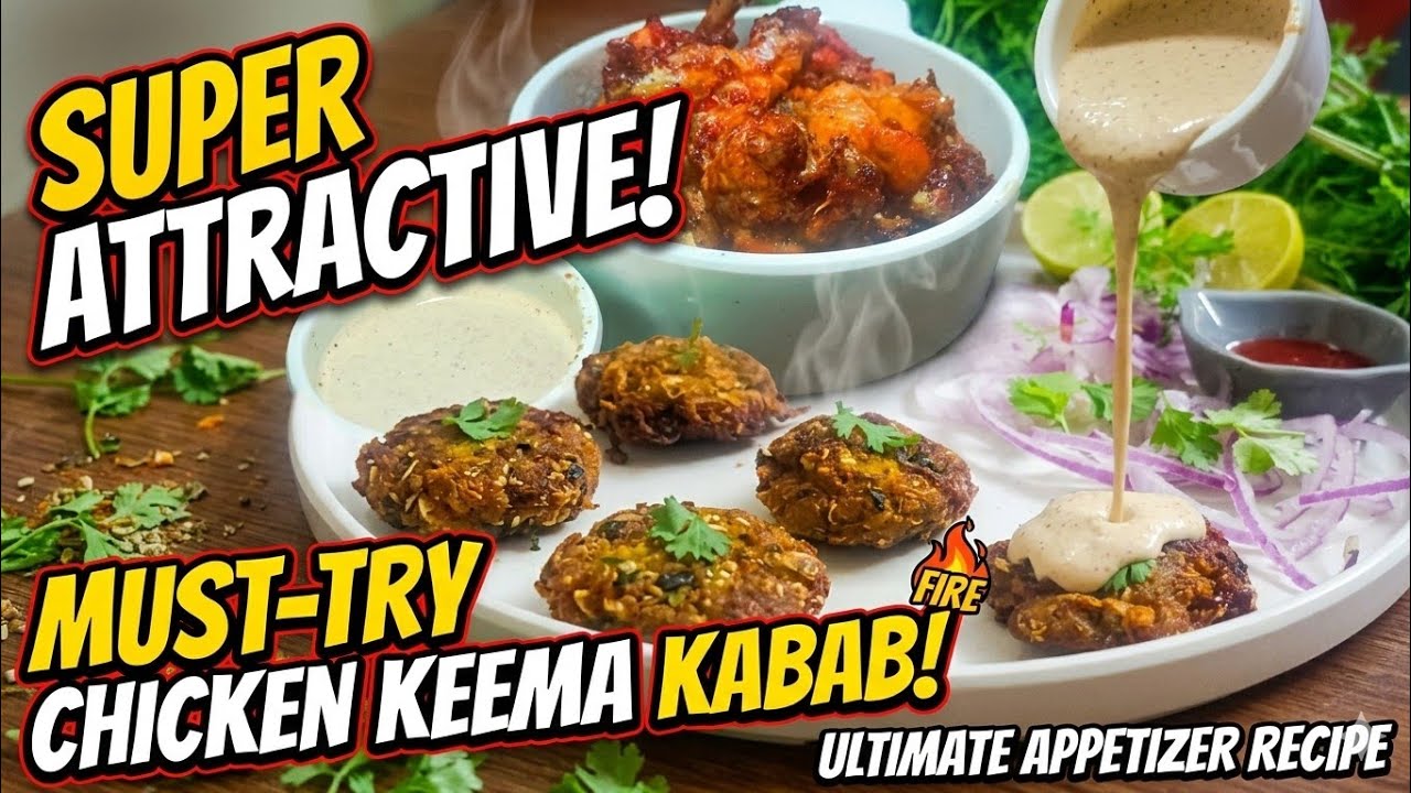 Chicken Keema Kabab | Easy Chicken Kabab Recipe | Nahid's  Kitchen