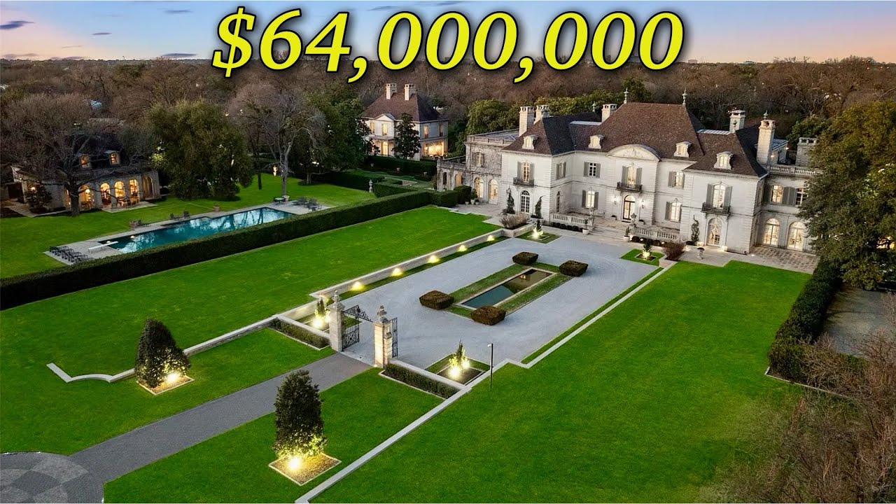 Dallas’ most LEGENDARY estate is ready for its next chapter | French-Style Chateau
