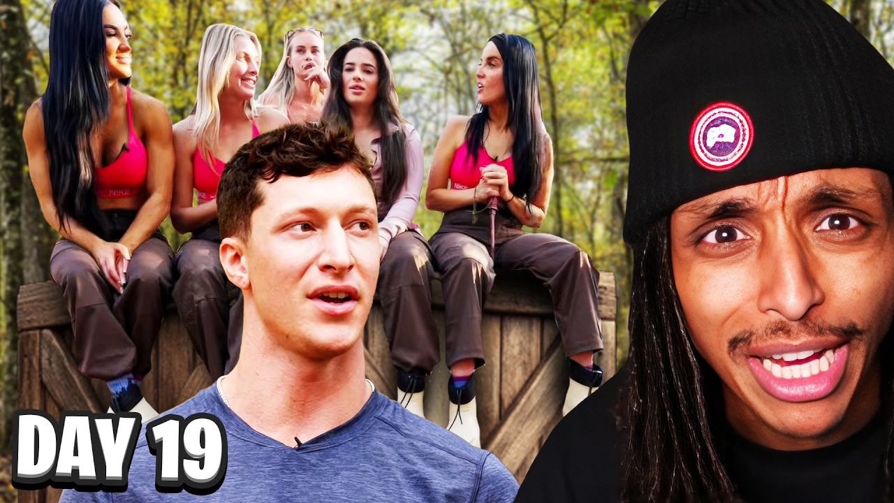 MRBEAST TRAPPED HIM ON AN ISLAND WITH HIS EX-LOVERS FOR 30 DAYS...