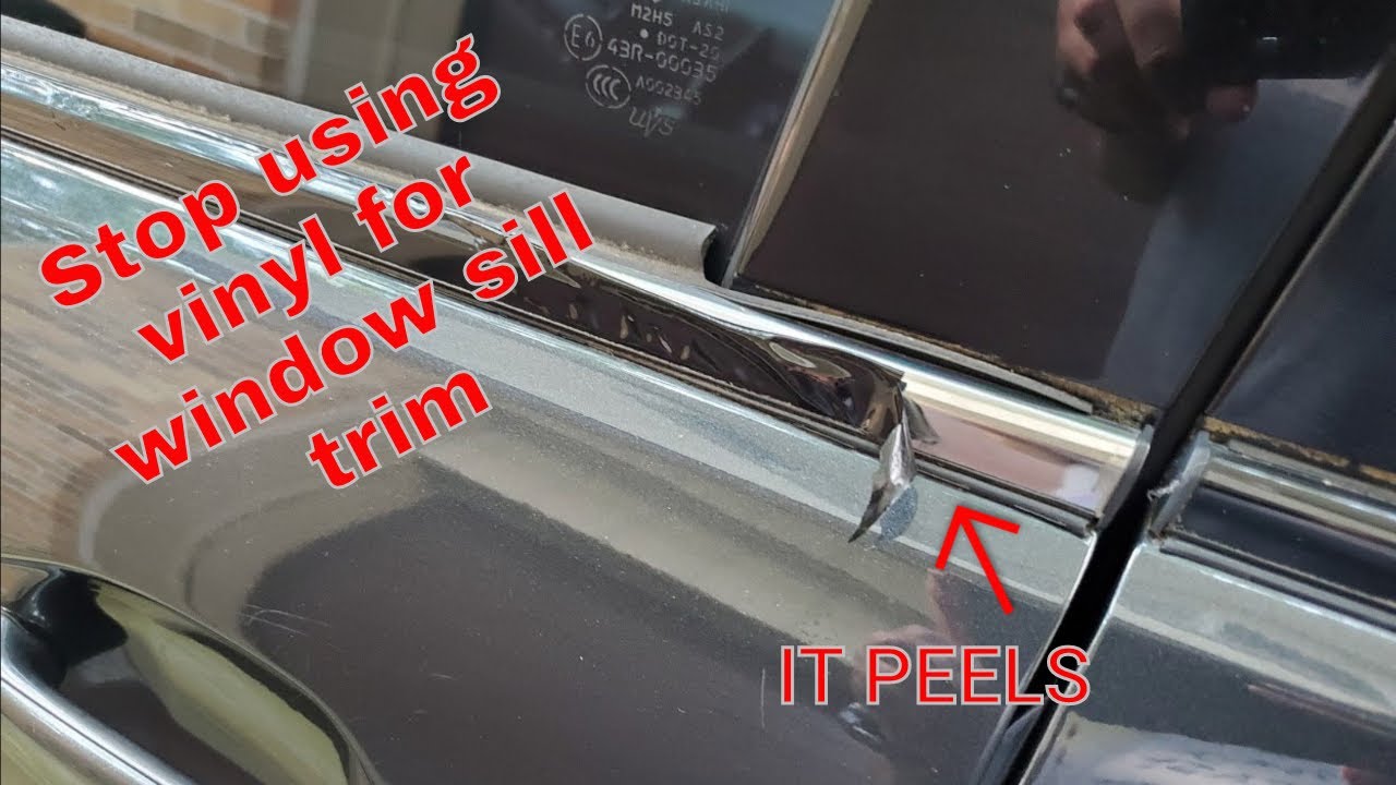 Introducing a Teaser of our new Window Sill Trim Chrome Delete Line!