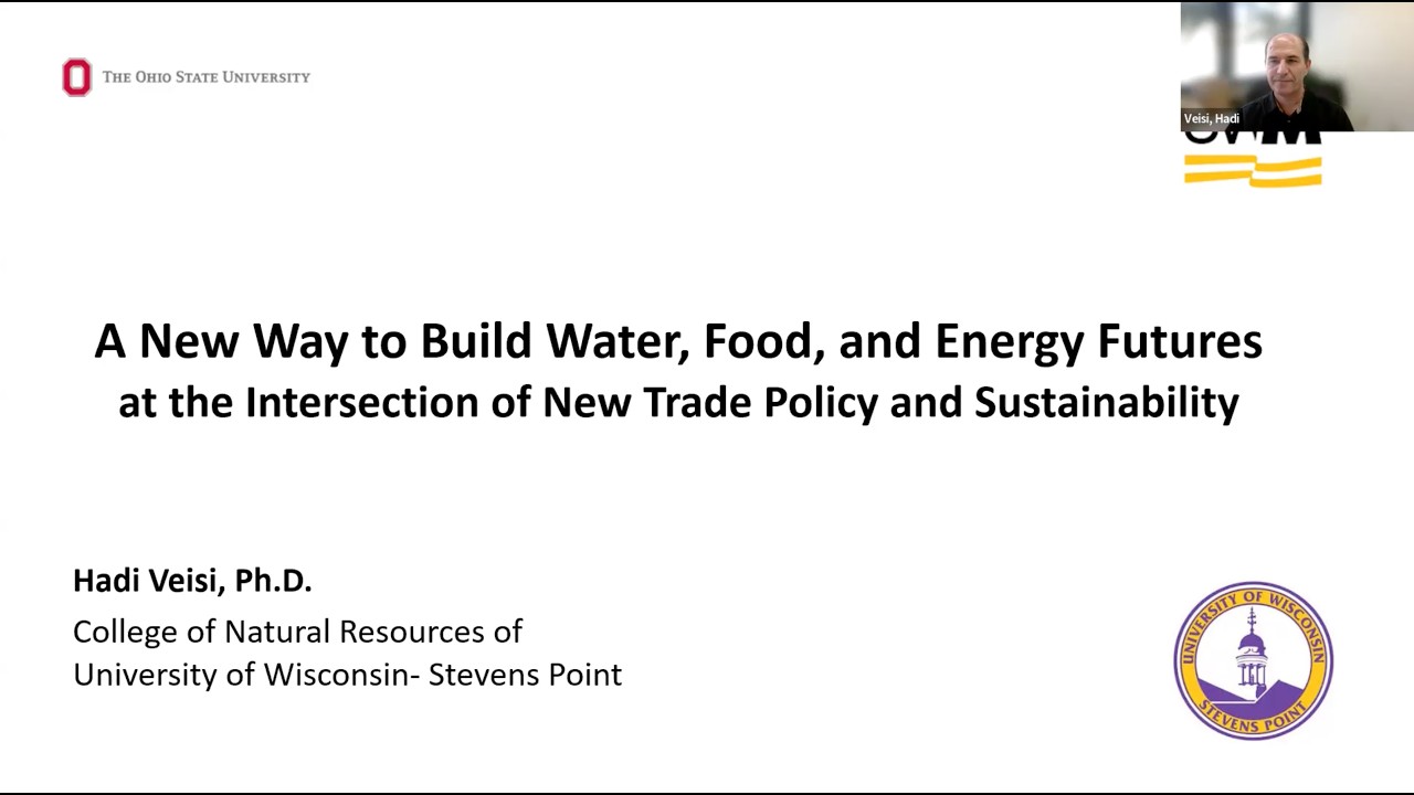 New Way to Build Water, Food, & Energy Futures at the Intersection of Trade Policy & Sustainability