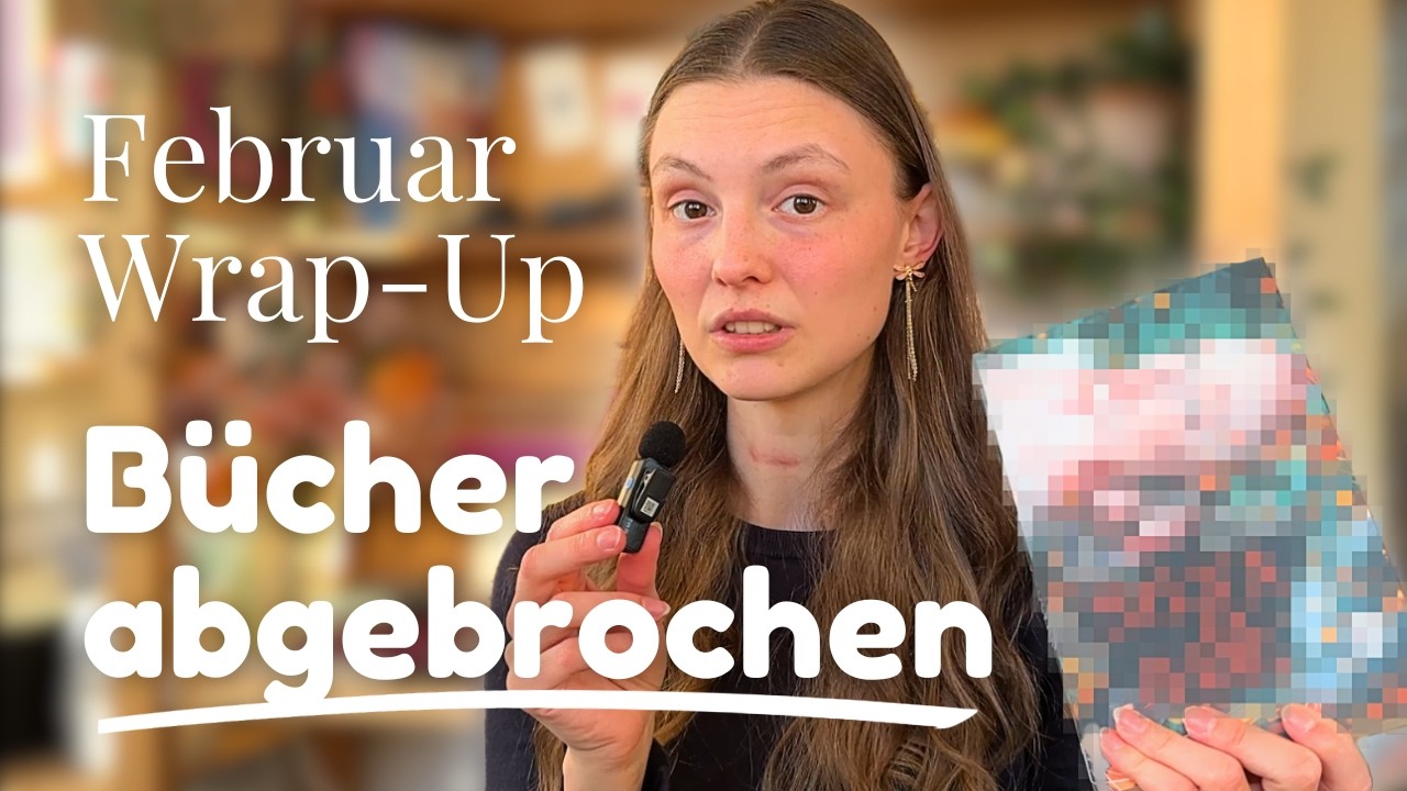 Wenig gelesen & 4 abgebrochen... 📚 | Ehrlicher Lese-Rückblick Februar
