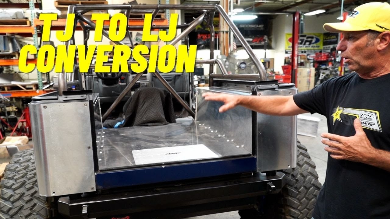 IT'S ALL ABOUT WHEELBASE! Want To Transform Your Tired Jeep TJ Into A LJ? This GenRight Kit Does It!
