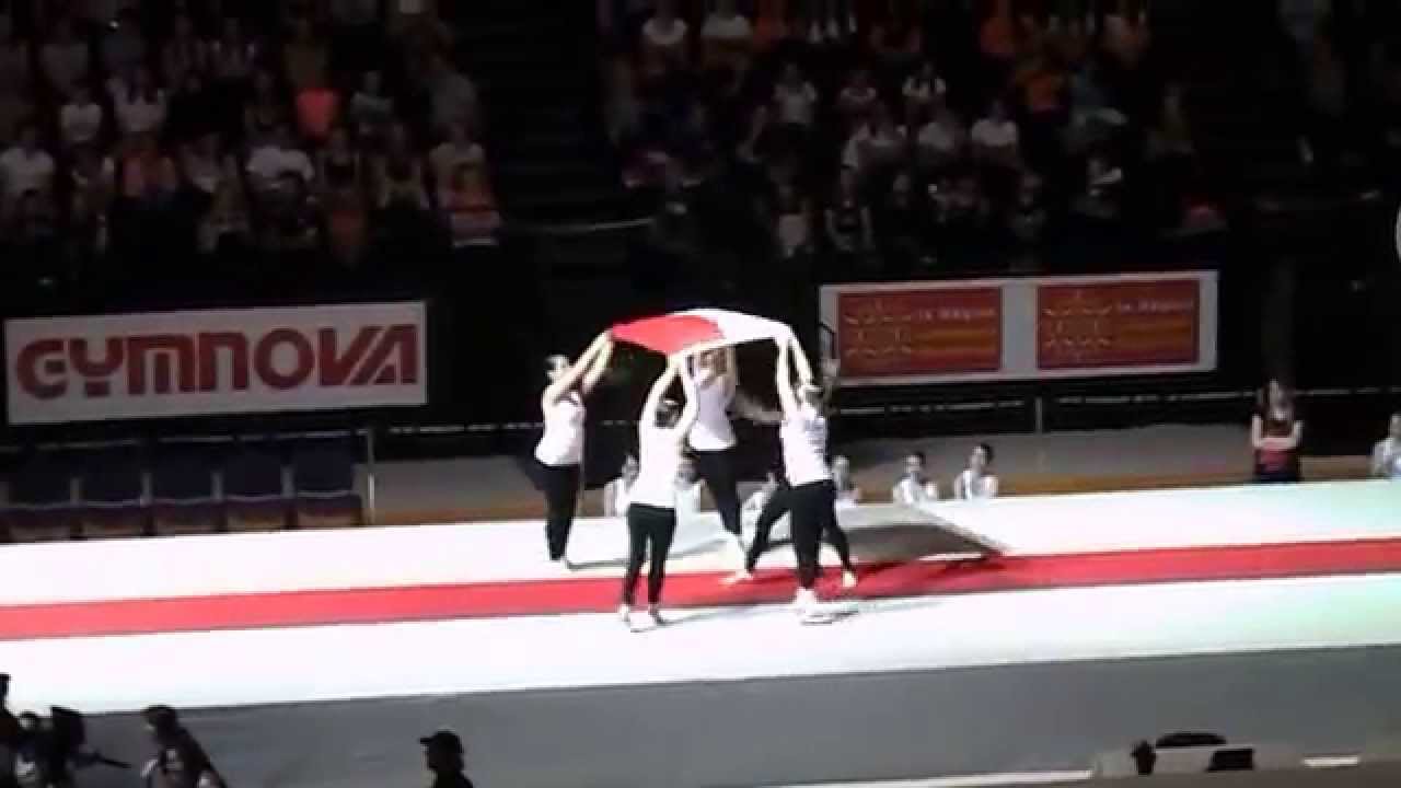 Cérémonie Ouverture Championnat Europe Gymnastique F+M