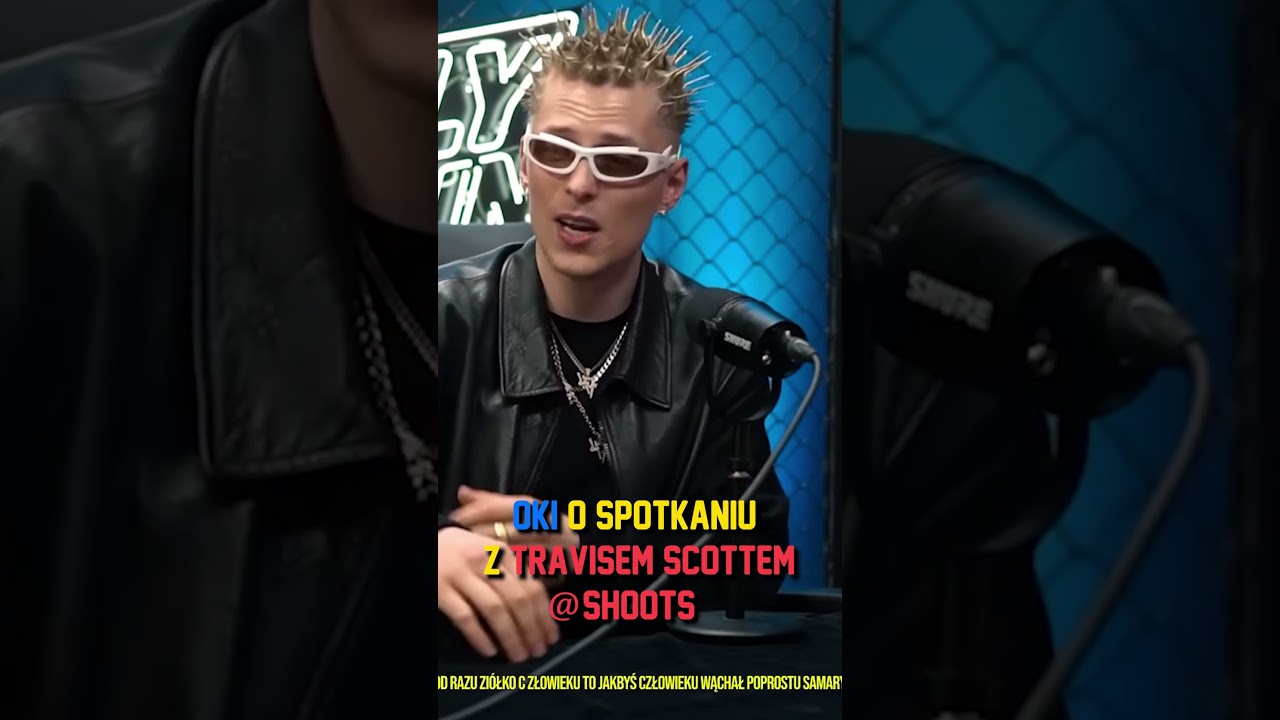 Oki o spotkaniu z Travisem Scottem 🔥🔥#music #shorts #oki