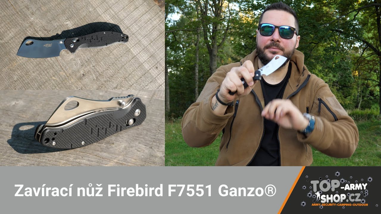 Zavírací nůž Firebird F7551 Ganzo® Kapesní sekáček za super cenu! Rigad