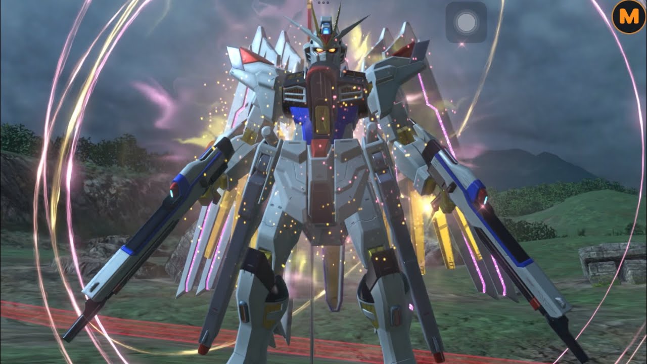 陸服 鋼彈爭鋒對決 全能突擊自由高達的弱點？沒想像中那麼霸道？l 看準時機開盾便能全身而退？l 非凡強襲自由敢達 l 突擊自由高達極 l Mighty Strike Freedom Gundam