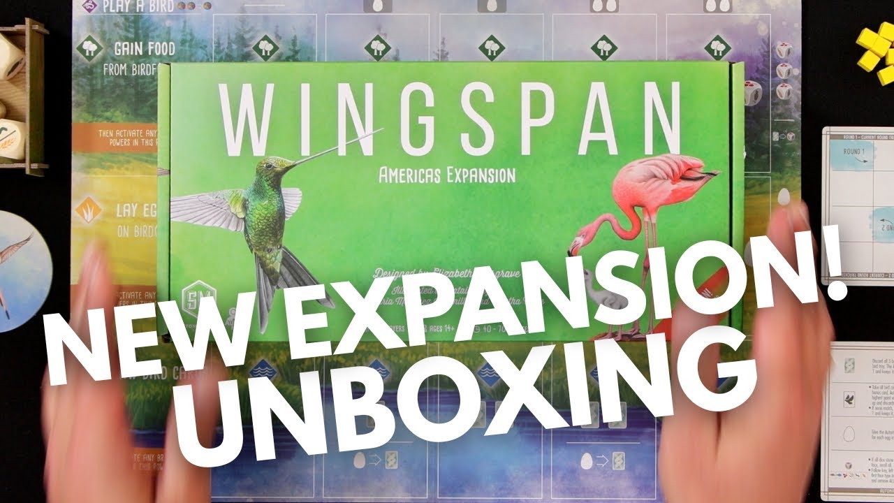 Wingspan: Americas Expansion | Board Game Unboxing (Review copy provided)