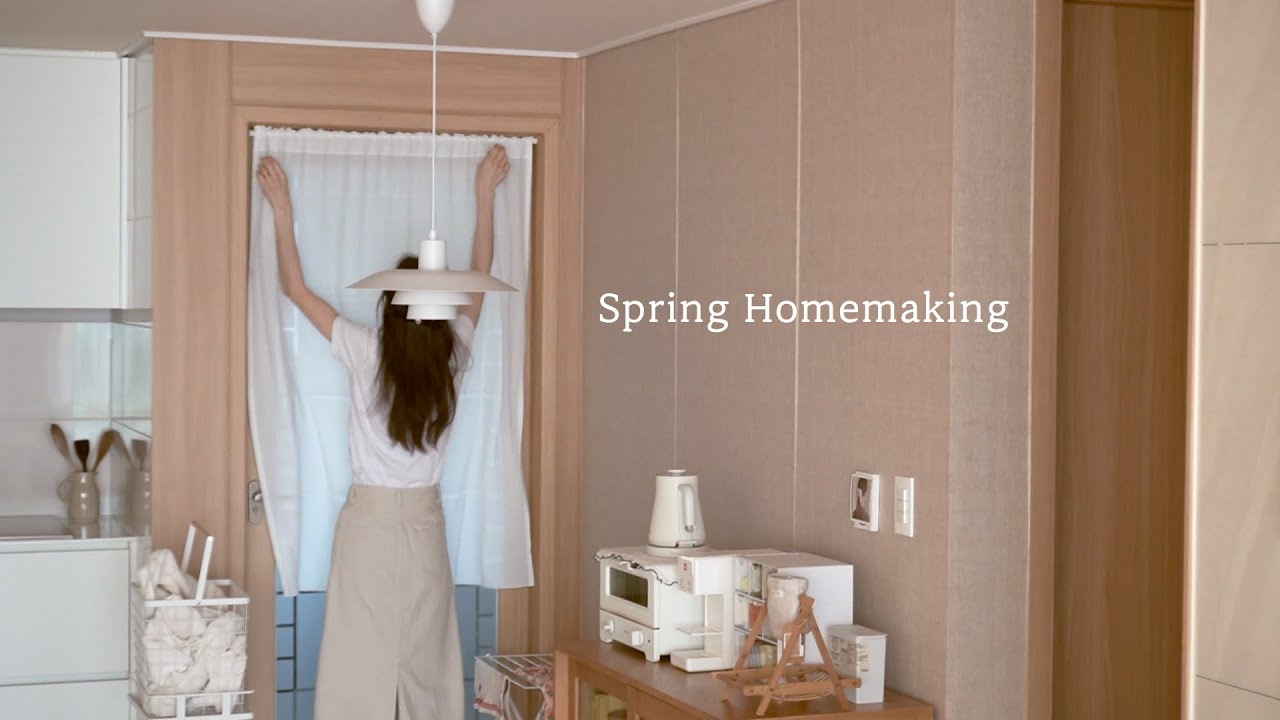 весна Homemaking l Чистый и организованный со мной