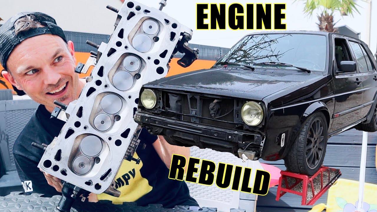 CYLINDER HEAD RESTORATION | GOLF GTI MK2