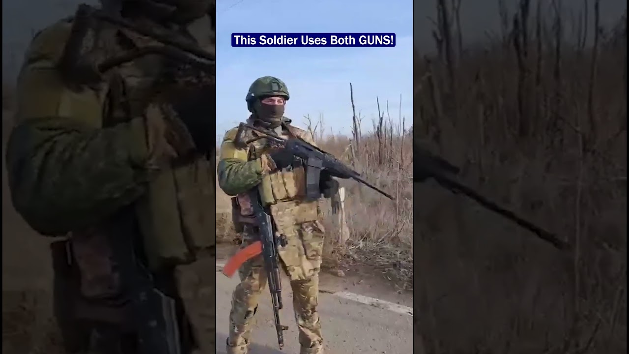 Switching Weapons Mid-Fight! Russian Soldier DUAL Guns!