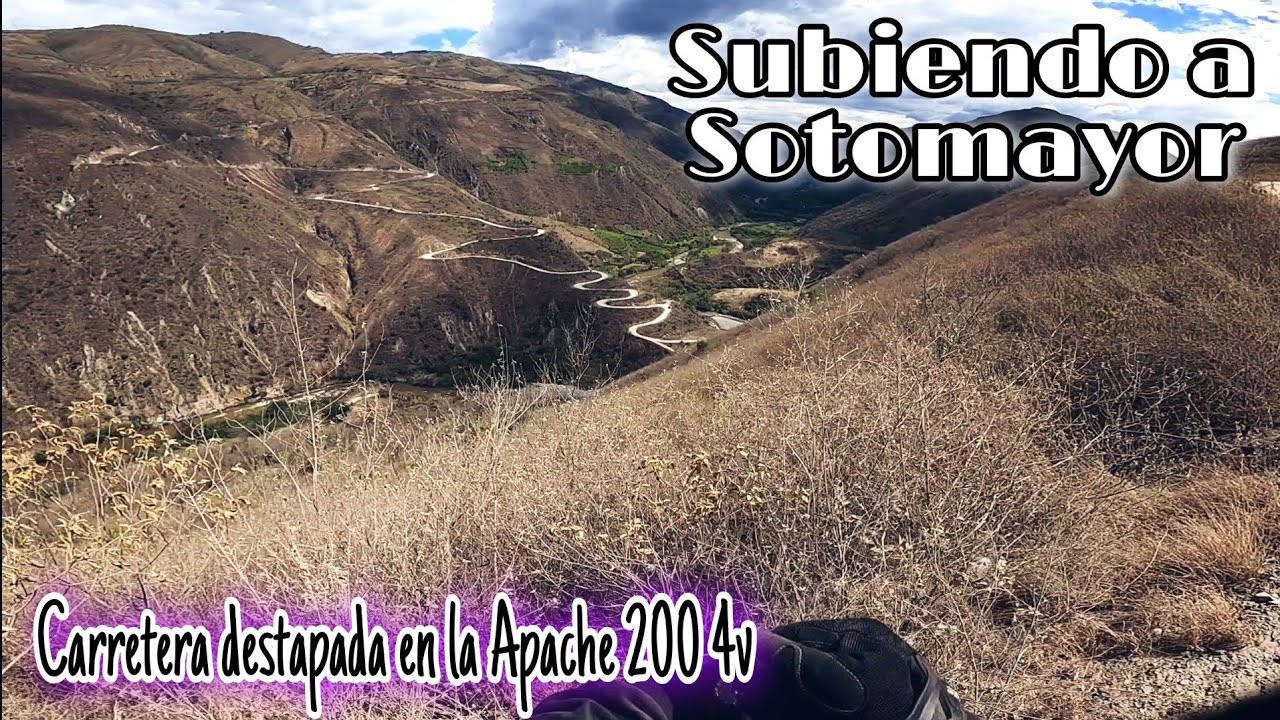 🌄Una carretera bastante exigente -  Viajando en la #apache200  El Tambo - El Peñol y Sotomayor.