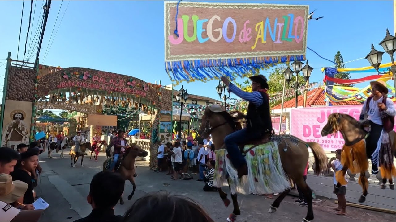 Juego de Anillo sa Tayabas City | Mayohan Festival | Karera ng mga Kabayo | Richard Cabile Vlog