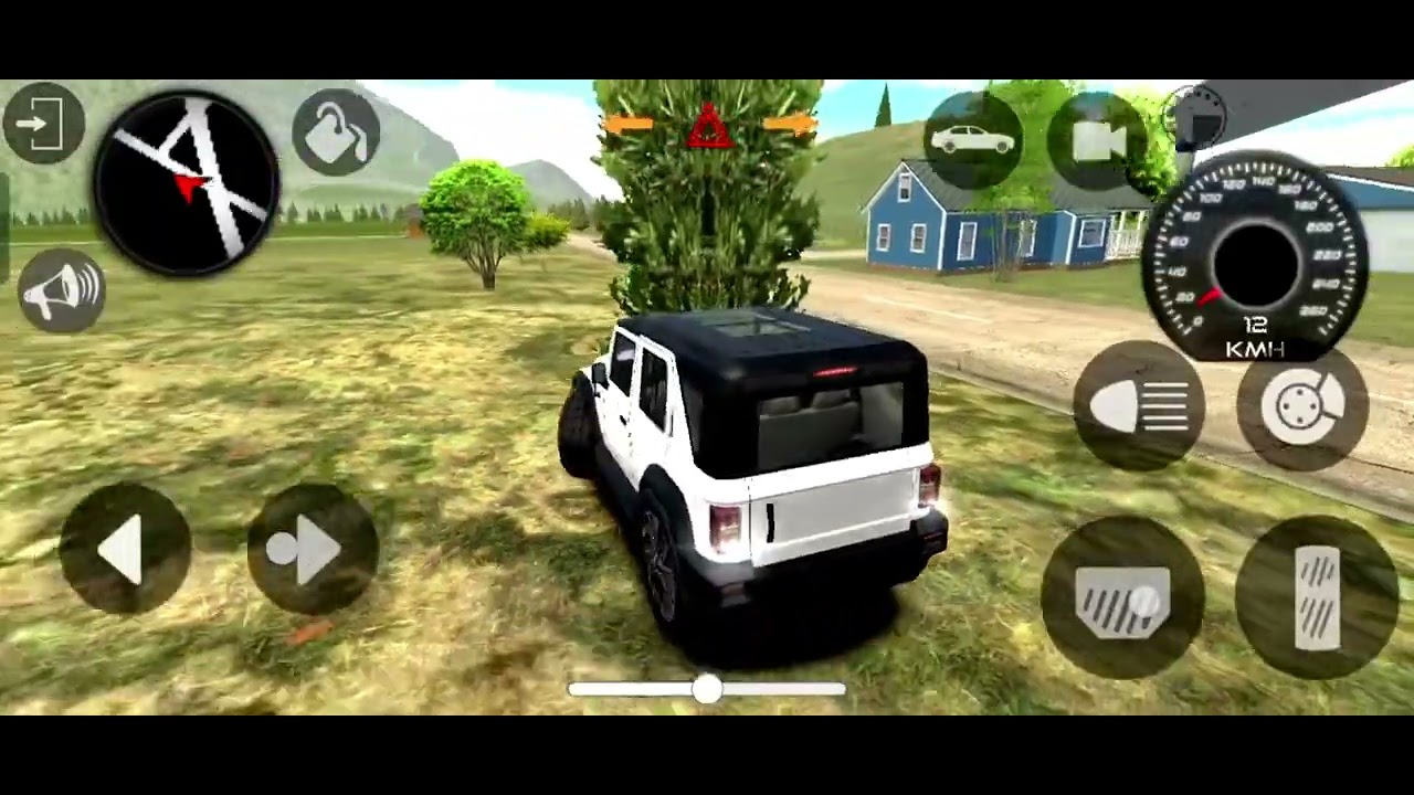 Modify Mahindra Thar Game ( Gadi wala game ) Games :  Game Play Android Gameplay 2026