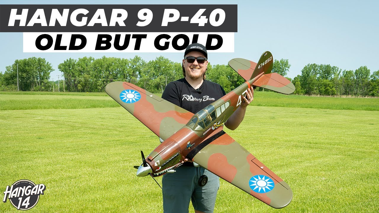 This Old RC Plane STILL Flies Like a Dream! - Hangar 9 P-40