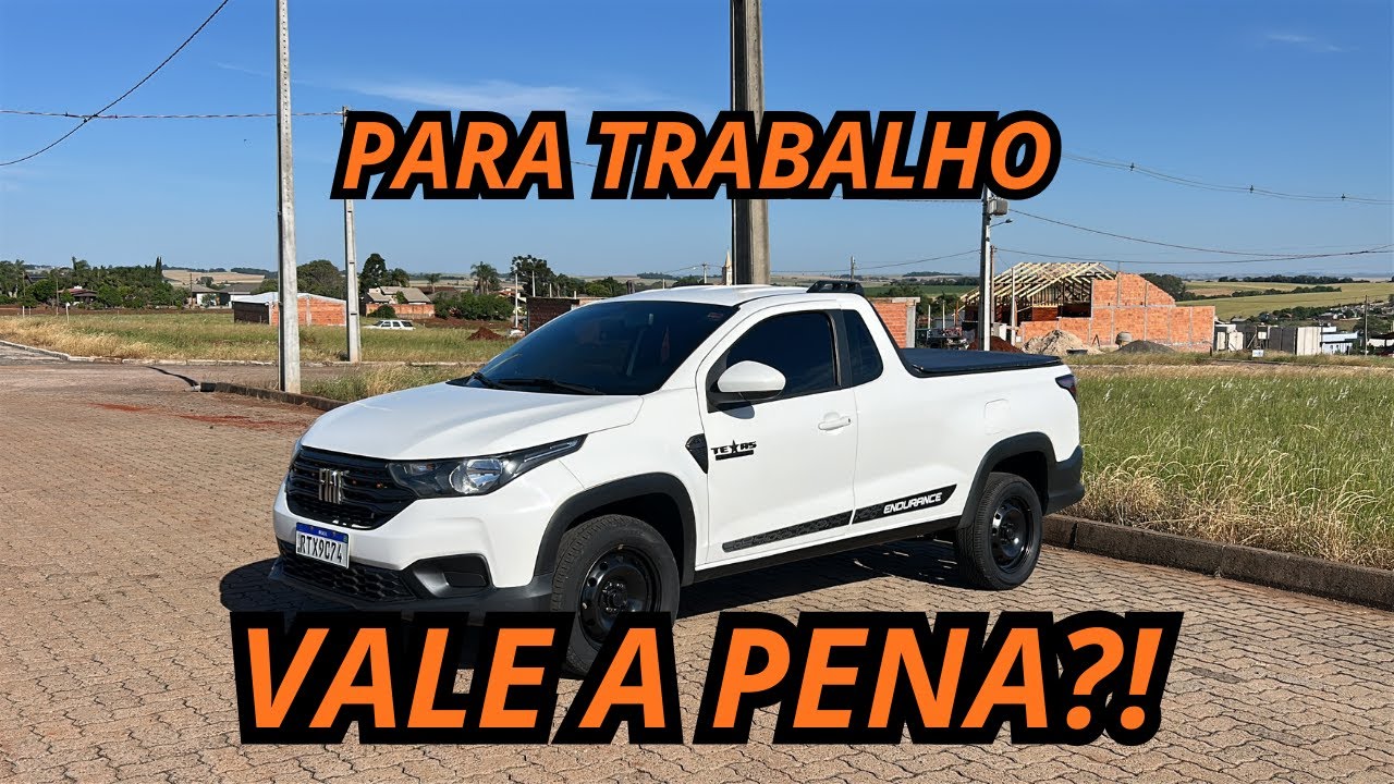 FIAT STRADA ENDURANCE 1.4 CS ANO 2022 COMPLETA VALE A PENA?!? OPINIÃO SINCERA 