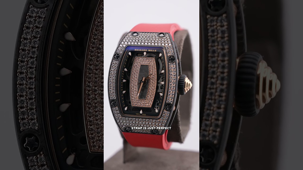 Richard Mille RM07-01 Medium Diamond Set Rose Gold/Carbon #watch #watchesandwonders #luxurywatch