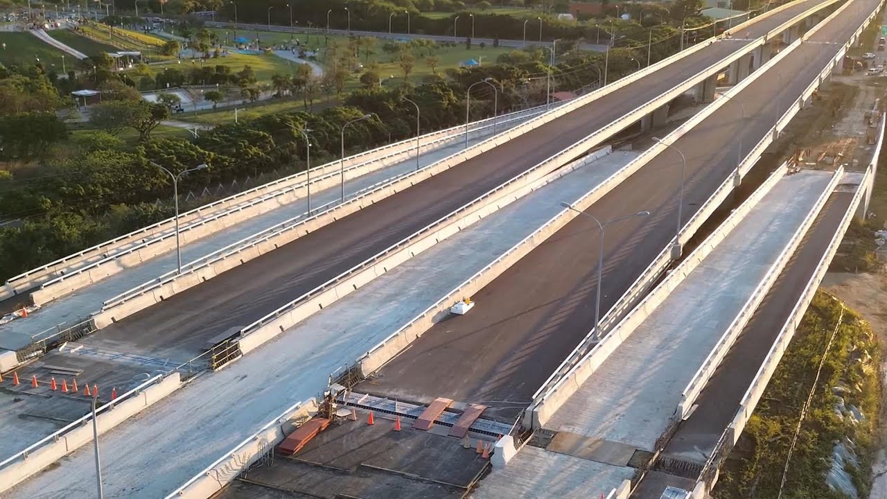 2026.01.25 淡江大橋 八里端 靜靜地 八里端施工進度觀察 4K