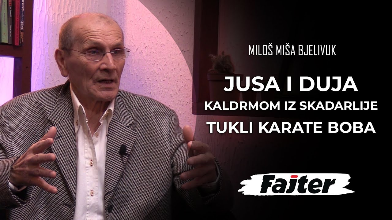 JUSA I DUJA KALDRMOM IZ SKADARLIJE TUKLI KARATE BOBA