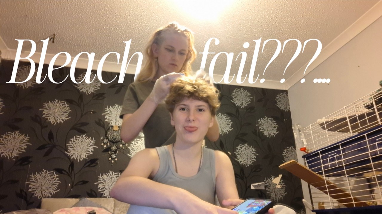 Bleaching hair at home (don't let Brad Mondo see this...)