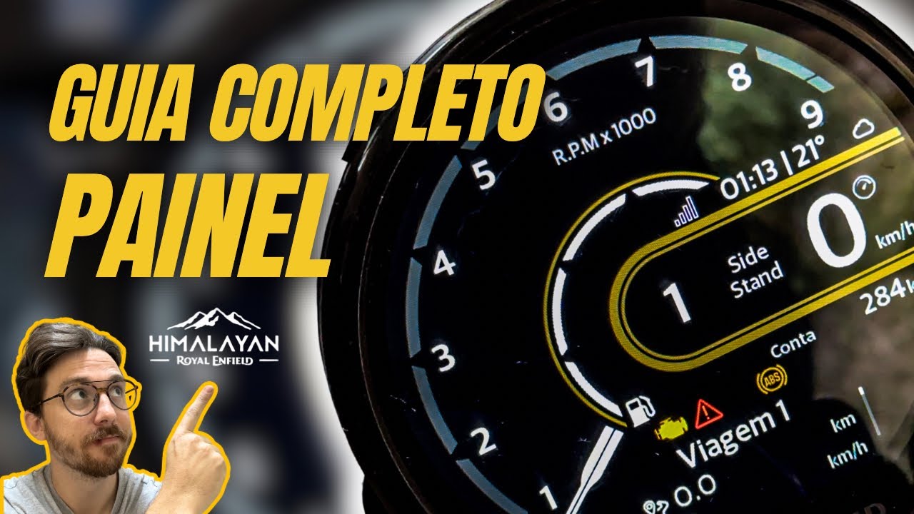 TUDO SOBRE O NOVO PAINEL DA ROYAL ENFIELD HIMALAYAN 450 #himalayan450 #royalenfieldhimalayan
