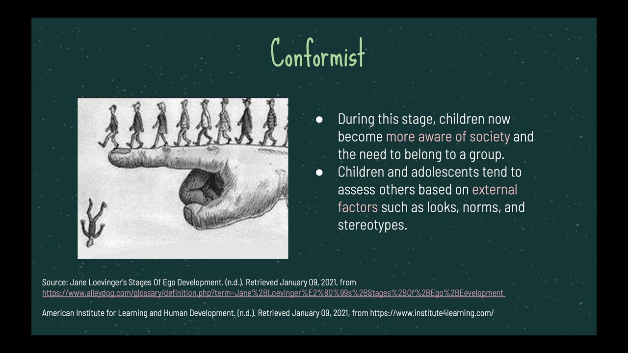 The Stages of Ego Development | Jane Loevinger by Sofia Von Pfistner