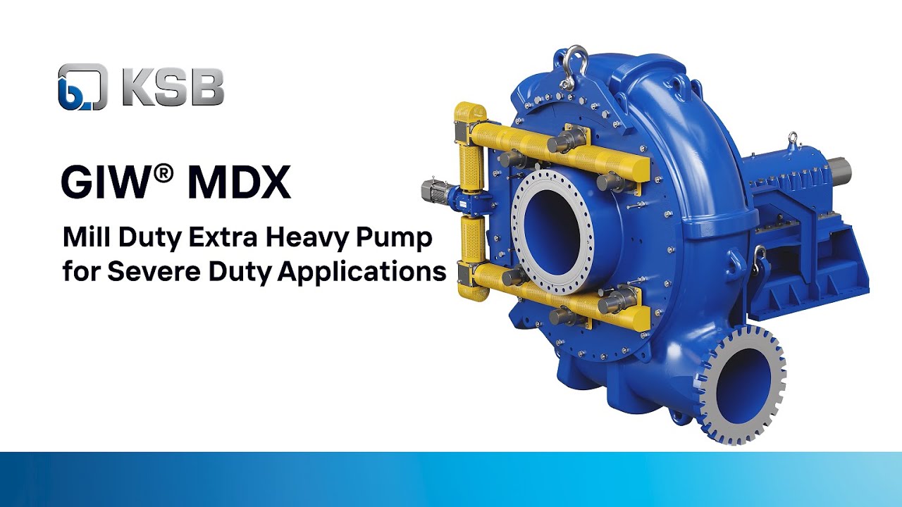 GIW® MDX - Mill Duty Extra Heavy Pump for Severe Duty Applications