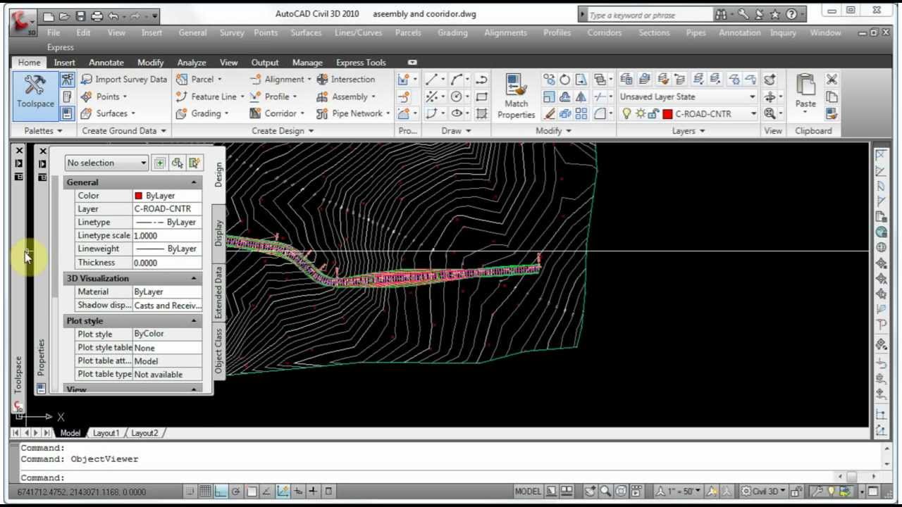 Civil 3D - Create a Surface from a Corridor