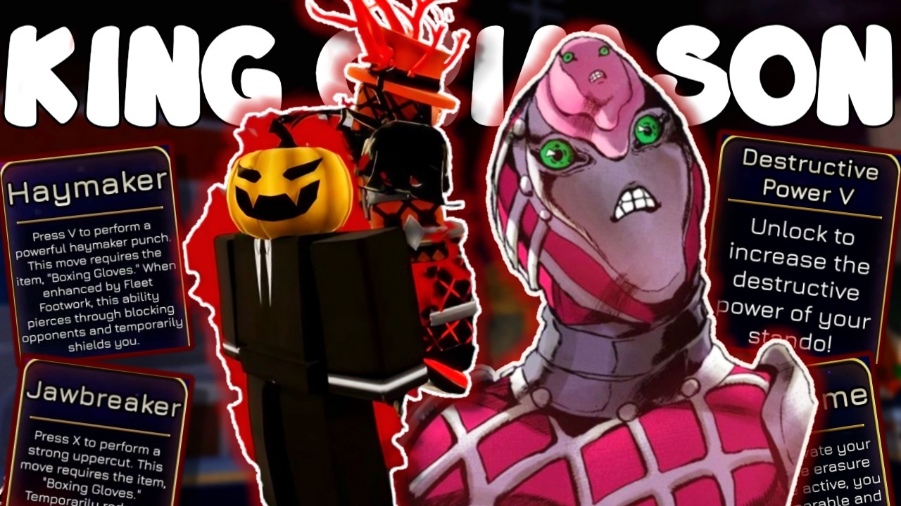 King Crimson's NEW Ability is AMAZING [YBA]