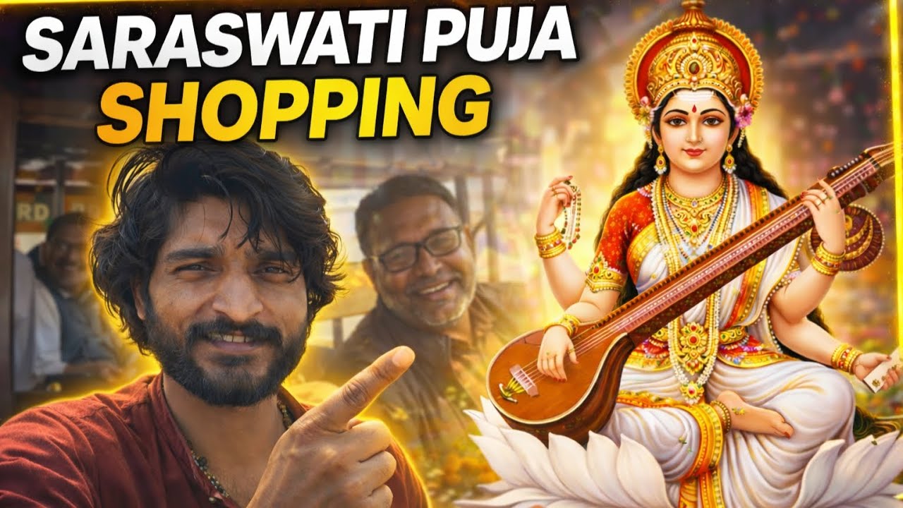 SARASWATI PUJA - Marketing Vlog 