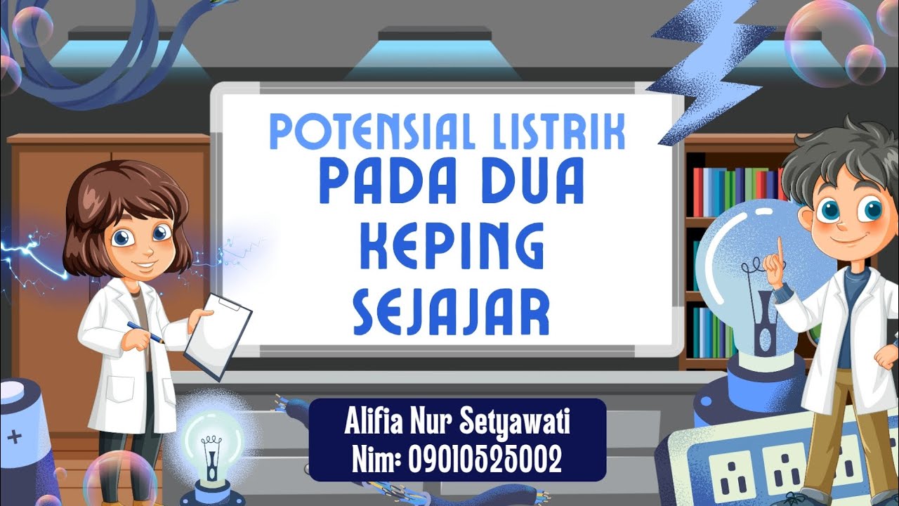 potensial listrik pada dua keping sejajar 