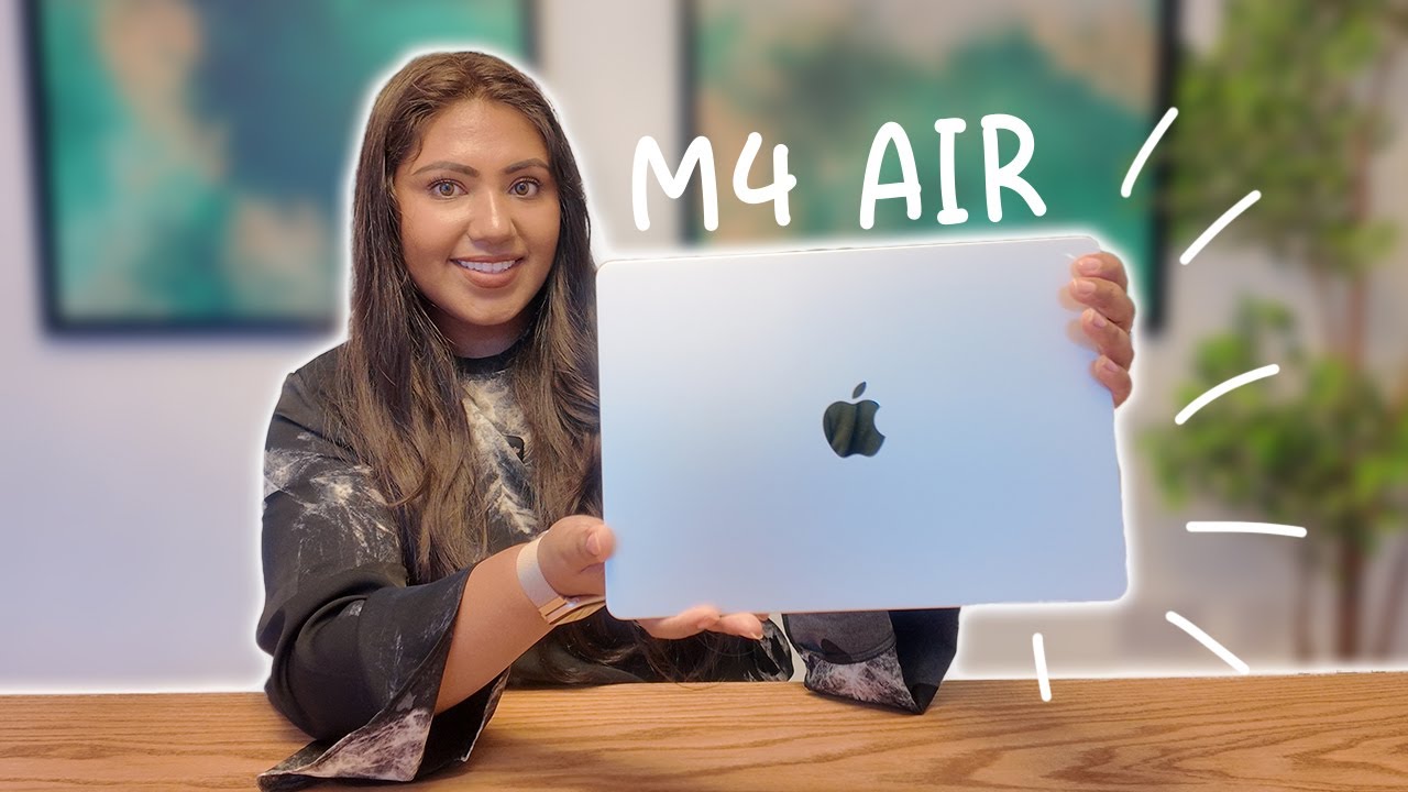 MacBook Air M4 (starlight) | Unboxing & Setup