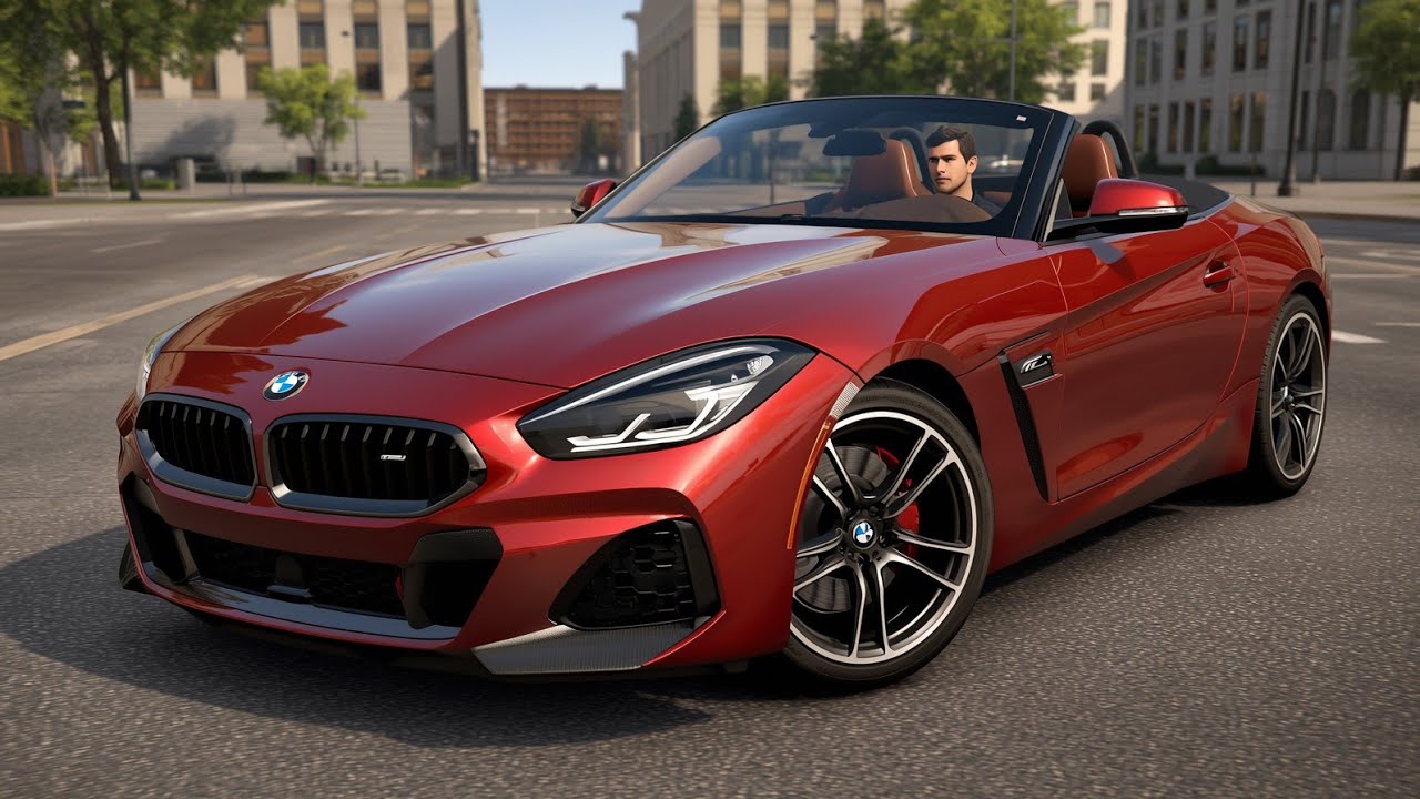 BMW Z4 Drive Impression in Euro Truck Simulator 2||Luxury Sports Car Mod||ETS2 Gameplay