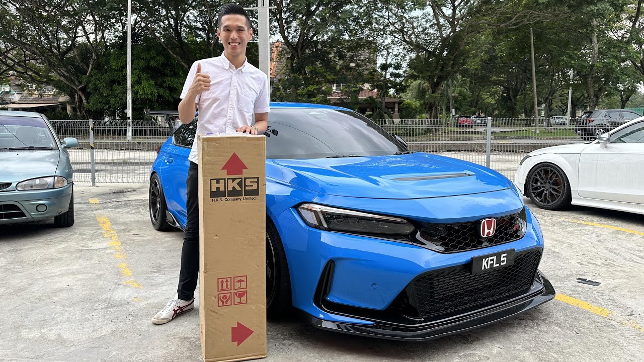 [VLOG] Malaysia First Honda Civic Type R FL5 Install HKS Intercooler + HKS Piping Set #hks #typer