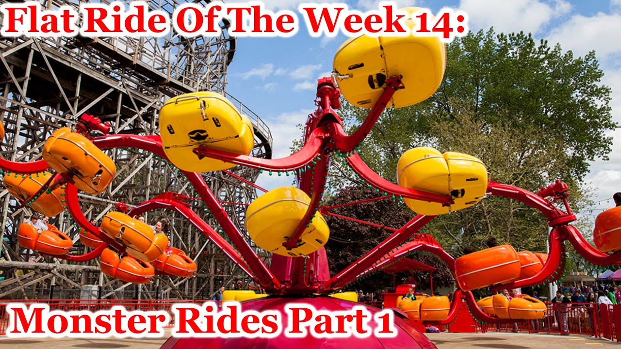 Monster Rides (Part 1) Rides Information and history - Flat Ride Of The Week 14