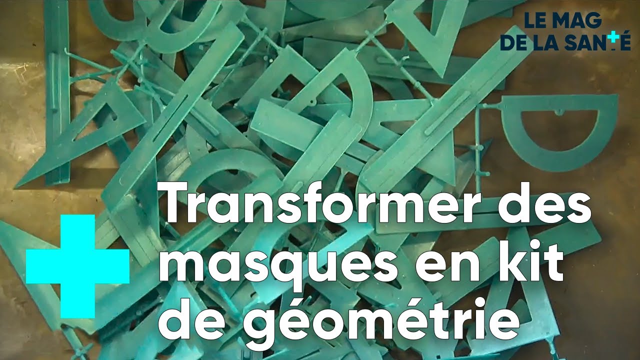 COVID : une deuxième vie pour les masques - Le Magazine de la Santé