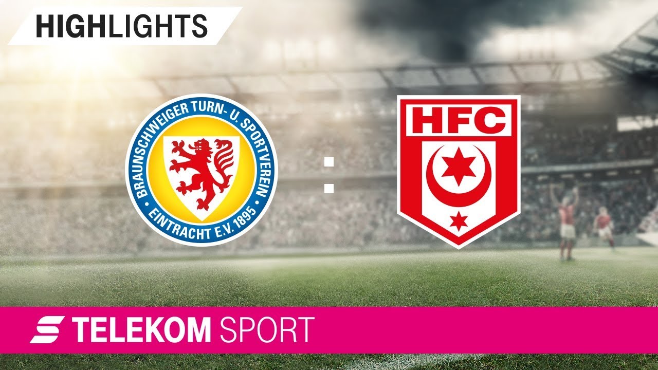 Eintracht Braunschweig - Hallescher FC | Spieltag 18, 18/19 | Telekom Sport