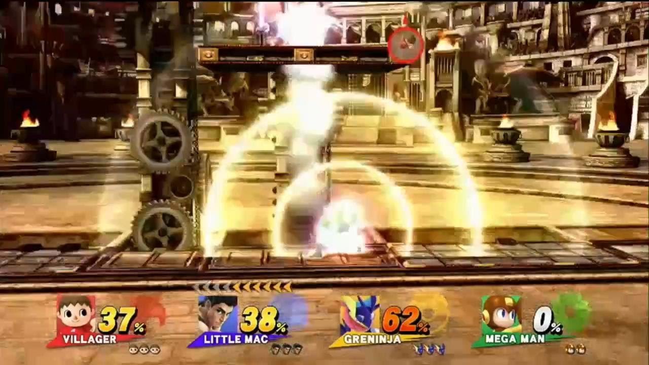 Little Mac's Final Smash From Super Smash Bros Wii U!