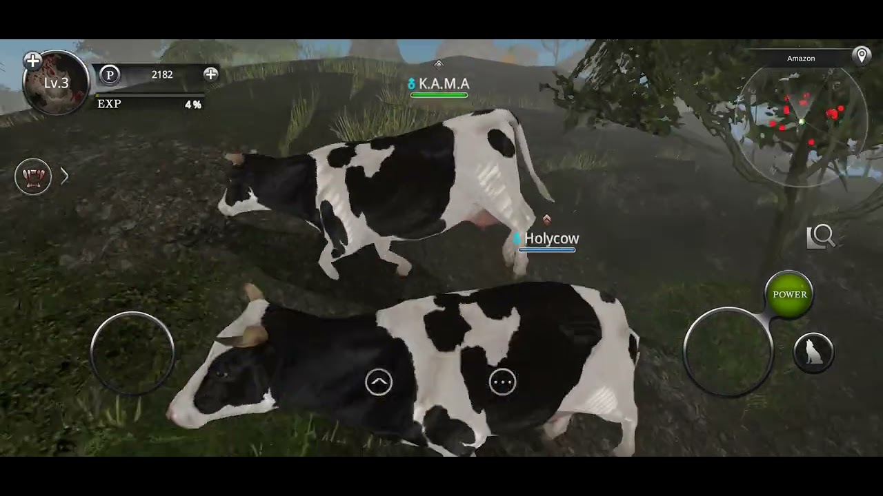 Wild animals online Cow simulator