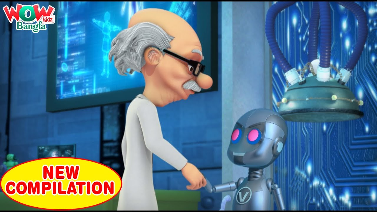 সুপারহিরো ভাই | Vir The Robot Boy | Compilation 54 | Best Bangla story | Cartoon