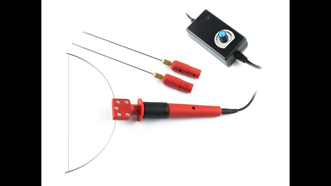 Ruční modelářská řezačka polystyrenu 170mm, 24 W