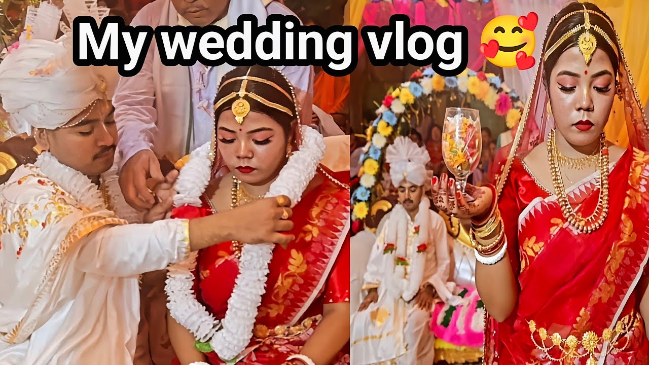 My wedding vlog 🥰!! Bm vloggers!! Wedding vlog!!