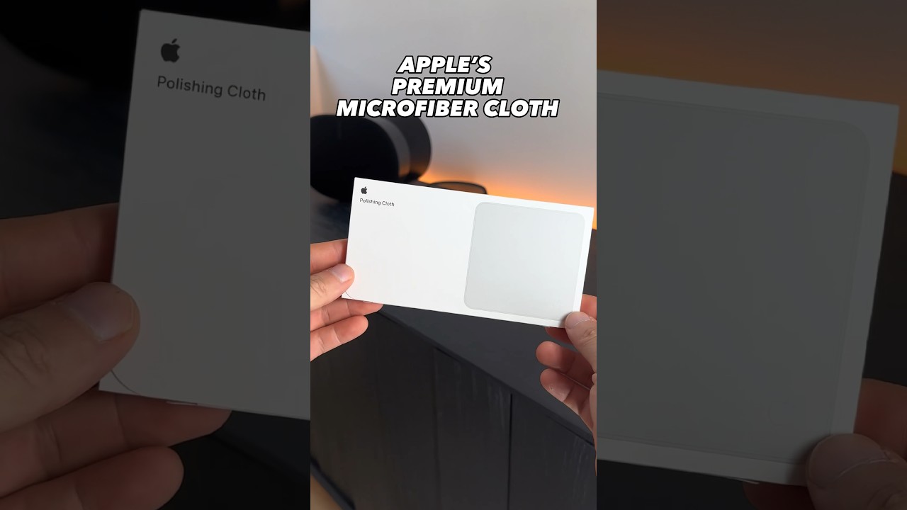 Apple&rsquo;s $20 Polishing Cloth is Ridiculous. #shorts
