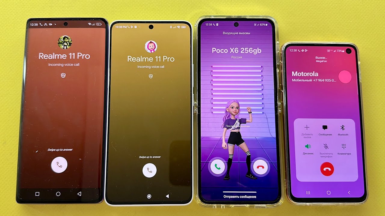 Incoming Call Google Meet Samsung Z Flip5, Galaxy S 10E, Poco X6, BlackView A200, Samsung S9